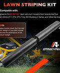 OEM Pro-Grade Lawn Striping Kit Replacement Part 19A70060 for ZT1 Ultima 42, 50, 54 Decks with steel roller on display
