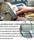 6 Inch CBN Grinding Wheel With Adjustable Bore And Auto Adapter Fitting 3/4, 5/8, 1/2 Inch mounted on bench grinder