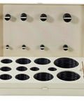 Heavy Duty Pro Grade Hydraulic O Ring Seal Kit 212 Pieces With Buna N 90A NBR O Rings in organized beige case