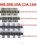 Industrial 1.5M Roller Chain With Ear Plate Available In 06B 08B And 10A Models showing various chain types and mounting options.