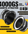 Battle Hardened Magnetic Dust Collector Fittings For 4 Inch Shop Vac Hoses showing magnetic connection with high-strength magnets and durable design.