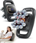 16 Head Percussion Massage Gun Deep Tissue Back Massager With 3 Modes And 30 Intensity Levels for Full Body Recovery in use