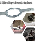 21366 Spanner Wrench Pro Grade Fits Kenmore And Whirlpool Washer HD Tub Nut TB123A For Tub Nut Replacement, Drain Pump Service, And DIY Washer Repairs, metal wrench