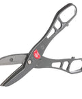 Workhorse 14 Inch Aluminum Snips for circle and straight cuts, heavy-duty with large handle loops and replaceable steel blades