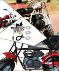 Carburetor For Powersports 196cc CT200U CT200U-EX Trail 200 Mini Bike Baja HT65 WR65 kit with gaskets, fuel line, and filter