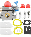 Beefy Carburetor For Husqvarna 128LD 128CD 128L 128R 128RJ 28cc Weed Eater Trimmer Edger Replacement 545081848 545081850 kit