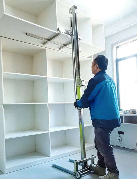 Heavy Duty 60 Or 80 Kg Lifting Jack For Warehousing And Material Handling Offers smooth control while lifting cabinets.
