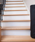 Banister To Wall Stair Gate For Kids And Pets, Adjustable 36 To 43 Inches Wide And 32 Inches High, Fabric Baby Gate For Stairs