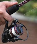Brutus Spinning Reel for Freshwater Fishing, Graphite Frame and CNC Aluminum Spool, 5.2 to 1 Gear Ratio, 4 Plus 1 Ball Bearings