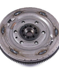 Heavy Duty Dual Mass Clutch Flywheel for 2002 2006 Nissan Altima Maxima 3.5 Liter V6 Engine, detailed view from top angle.