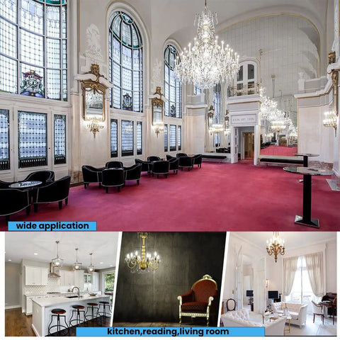 Wide application of E12 LED Candelabra Bulb 5000K Daylight Dimmable 40W Equivalent Frosted Finish in grand room and various home settings