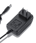 Powerful Massage Gun Charger Cable 24V To 25.2V 1A For Percussion Massage Guns, 100V-240V Input, DC Output, black plug