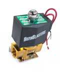 Electric Air Tank Drain Valve Kit With Push Button Inside Cab Control 1/4 NPT for Truck Air System Moisture Drain
