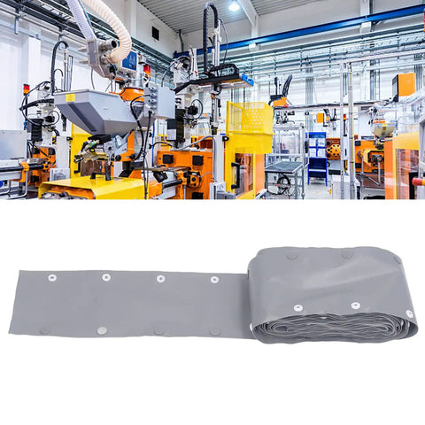 Snap Button Cable Sleeve Wire Sleeving For Power Equipment And Industrial Robots Flame Retardant PVC Cable Management Sleeve