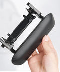 Hand holding Ford Ranger Exterior Tailgate Handle Replacement Textured Black Lift Gate Latch For 1998 To 2011 Ford Ranger pickups