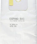 Top Notch HEPA Style Vacuum Bag Replacement Pack Of 3 For AstroVac Valet And VacuMaid 5 Layer Filtration Delivers 99.98 Percent Dust Capture 7 Gallon Capacity Genuine Central Vacuum Bag shown flat with installation label visible.