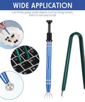 4 Piece IC Chip Remover Set With 4 Claw PLCC Puller And Keyboard Switch Test Pencil Anti Rust Metal Grabber Tool Kit display