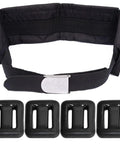 Beginner Friendly Dive Belt Kit With Weights, 4 Pockets And Quick Release Buckle, Four 1.1 lb Weights For Stable Buoyancy In Freediving And Scuba
