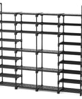Beefy 9 Tier Shoe Rack Organizer For Entryway, Closet Or Garage, Tall Storage Shelf Holds Up To 68 Pairs, Heavy Duty Steel Frame