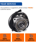 Front Wheel Hub Bearing Assembly For Ford F150 1997 2000 4WD With 4 Wheel ABS 5 Lug 515010 Replacement Durable Front Hub Unit