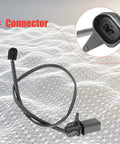 Sianxaido front brake pad wear sensor with wiring harness and 2-pin connector