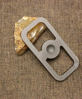 Tough As Nails Fire Starter Tool For Camping And Hiking, Carbon Steel Fire Striker Without Stone on textured surface
