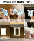 Installation instructions for 10 Pack Magnetic Baby Safety Cabinet Locks For Cabinets And Drawers, Invisible Child Proofing Locks