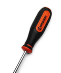 4 Piece Square Screwdriver Set With Tri Lobed Dual Material Handles, Precision Machined Tips, Oil And Solvent Resistant Grips
