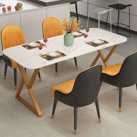 Heavy Duty Steel Table Legs For Coffee Tables And Home Desks Built Tough With Matte Black Powder Coating Industrial Square Tube Frame Straight Up Easy Setup Pack Of Two with stylish marble top table and modern chairs.