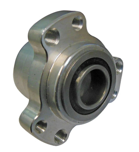 Close-up of Racing Wheel Hub Kit for Go Karts Front Three Quarters Inch Bearing and Rear Hubs One and a Quarter Inch Bore