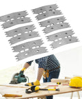 Socobeta Stainless Steel Fastening Plate Clamp For Woodworking And Carpentry provides accurate positioning with grip teeth on wood.