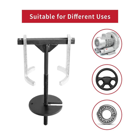 Two Leg Handy Automatic Transmission Clutch Spring Compressor Kit shown with components for various uses.