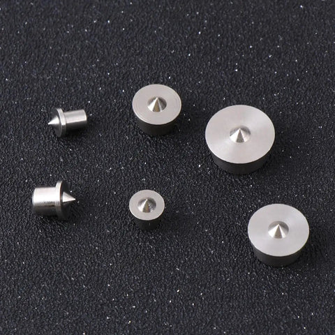 Stainless Steel Dowel Pin Kit With Center Transfer Plugs From 4mm To 12mm For Precise Furniture Positioning And Easy Installation Pro Grade Aligning Pins For Woodworking Joints And Quick Clean Results. Set of stainless steel dowel centers and plugs in multiple sizes.
