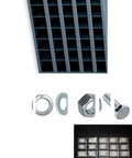 Grade 5 Nut Bolt And Washer Set With Forty Compartment Bin, 1455 Pieces, Quarter To Half Inch Hardware Fasteners Kit for DIY Projects