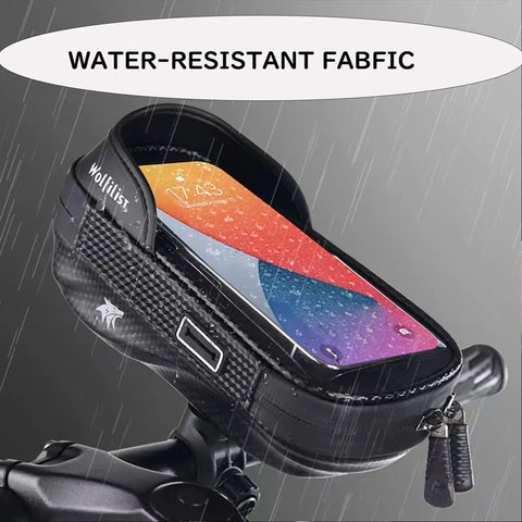 Waterproof Bike Phone Mount With Touch Screen Holder For 7-Inch Phones, 360-Degree Rotation, Shockproof Handlebar Bag, Quick Release Easy Install, Ride-Ready Gear For Cycling, Motorcycles, And E-Bikes Accessories