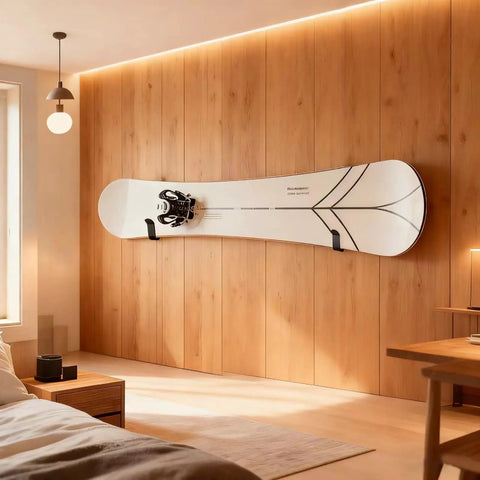 4 Pack Snowboard Wall Mount Clips Dope Display Rack For Room And Garage Rubber Dipped Clips That Won't Scratch Your Board