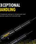 Air Adjustable Shock Absorbers Pack Of 2 For Chevrolet Corvette 1963 Through 1982 Max Air MA785 shown with exceptional handling