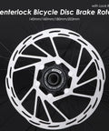 160mm Centerlock Disc Brake Rotor with Locking, 1.8mm Thickness, product image showing rotor design