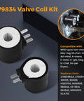 279834 Valve Coil Kit from Gas Dryer Repair Kit With Igniter, Gas Valve Coil And Flame Sensor, Replacement Parts 279311 279834 338906