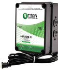 Helios 11 Four-Light HID Controller With Trigger Cord For 240V Systems, Industrial-Grade Ballast Relays, Black Enclosure
