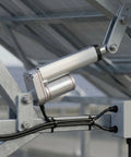Built Like A Tank 12V Linear Actuator With Self Locking Motor And Mounting Bracket Delivers 1500N Push 1200N Pull Force on solar panel setup.