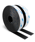 Roll of Hook And Loop Self-Adhesive Tape 1 Inch By 20 Feet Black 9448A Sticky Back Fastening Strip for easy mounting