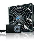 120mm Variable Speed Axial PC Cooling Fan With Controller And AC Plug Universal 120V 110V 220V Powerful Quiet Case Fan