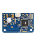 Close-up of the FS-X6B receiver component of the 24G PWM PPM IBus Receiver for FPV racing drones with dual antenna and voltage readout.