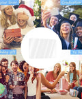 Heavy Duty Funny Chemical Spill Kit Vinyl Car Stickers 10 Pack displayed with people celebrating various occasions.