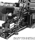 Aluminum RC Suspension Arm and Steering Block Rear Hub Upgrade for 1 Sixteenth Mojave GROM DSC 4X4 RTR CNC Machined precision