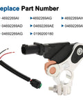 Premium Heavy Duty Battery Current Sensor Replaces 4692269AI AG AH for Chrysler Jeep Dodge with electrical connections.
