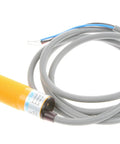 Diffuse Reflection Infrared Obstacle Avoidance Sensor With Adjustable 30cm Induction Distance, 6-36V, coiled wires view
