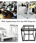 Various DIY projects using Workhorse T Slot 3030 Aluminum Extrusion 39.4 Inch European Standard Anodized Linear Rail Black