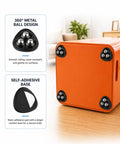 Zero Friction Heavy Duty Appliance Casters And Rollers Silent Silicone Feet for Kitchen Countertops, featuring 360° metal ball design.